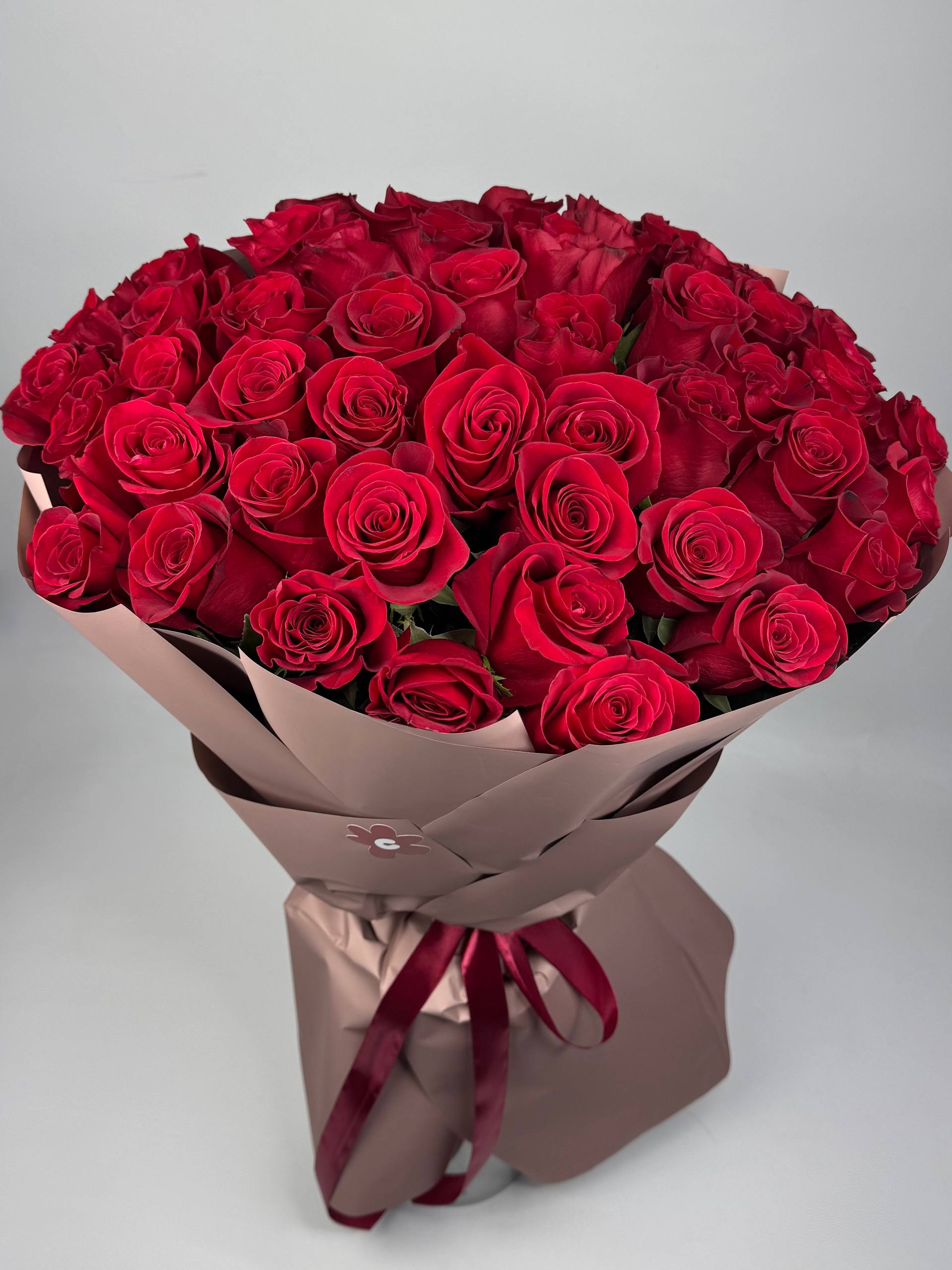 Букет троянд Фрідом 51 шт 80см image