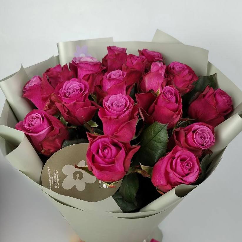 Букет троянд Принц Персії 17 шт (80см): Троянди (Рожевий) - 17.