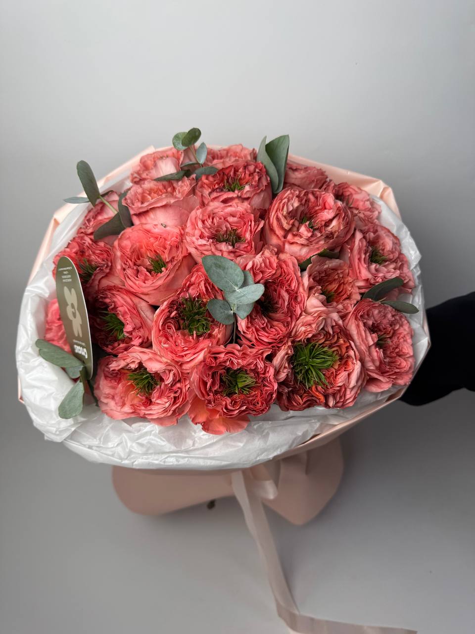 Букет троянд Мандарин Експрешн 21 шт image