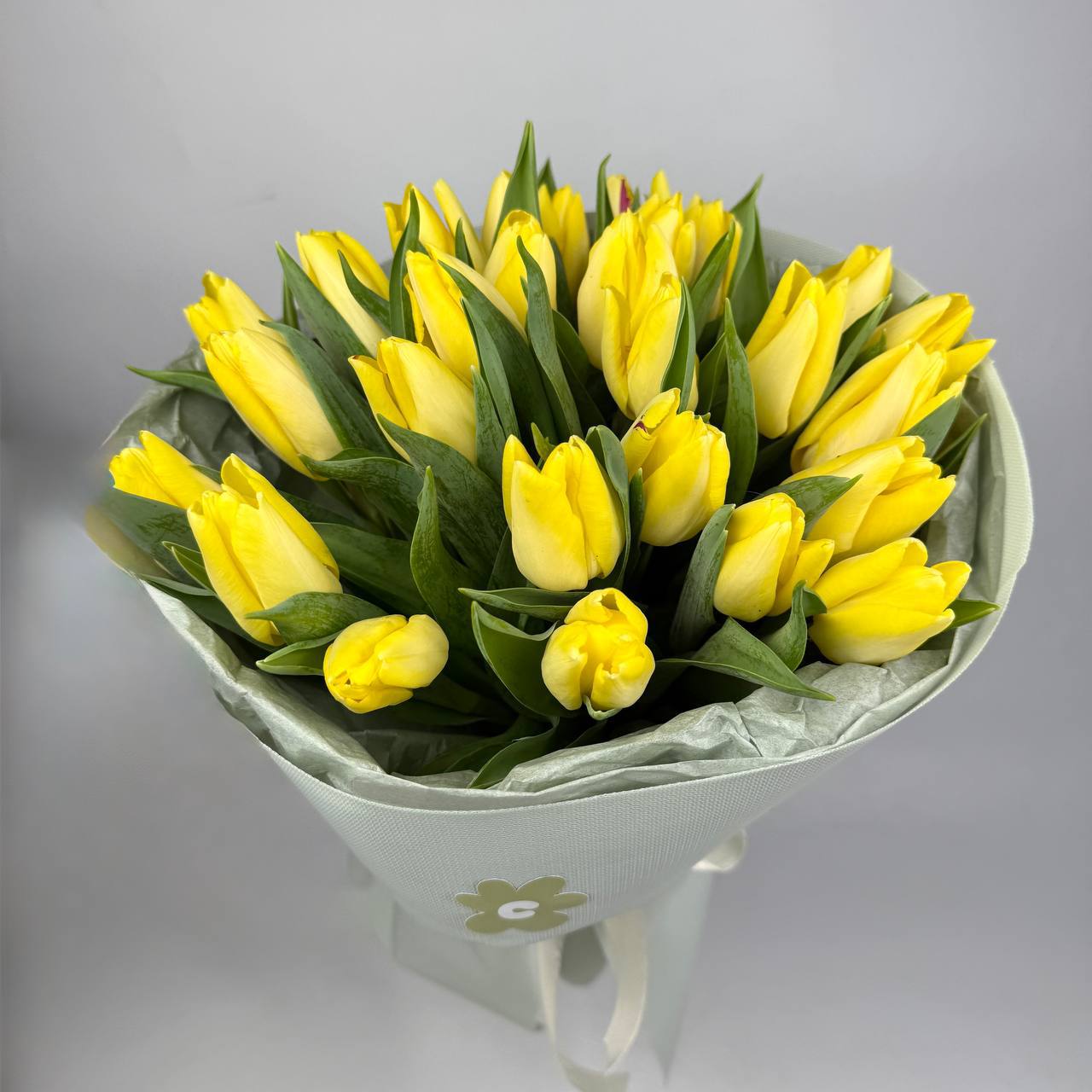 Тюльпан жовтий 25 шт: Тюльпани (Жовтий) - 25.