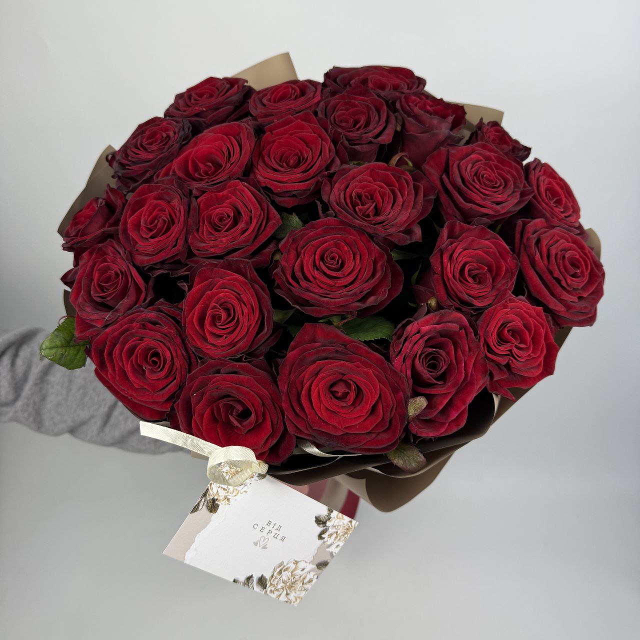 Букет троянд Гран Прі 25 шт (70см) image