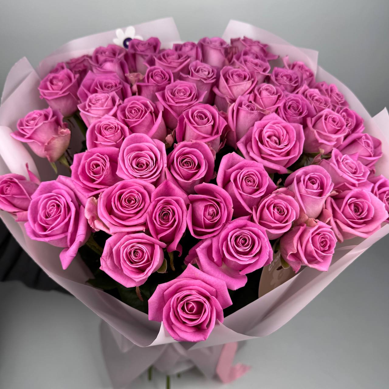 Букет троянд Аква 51 шт 60см image