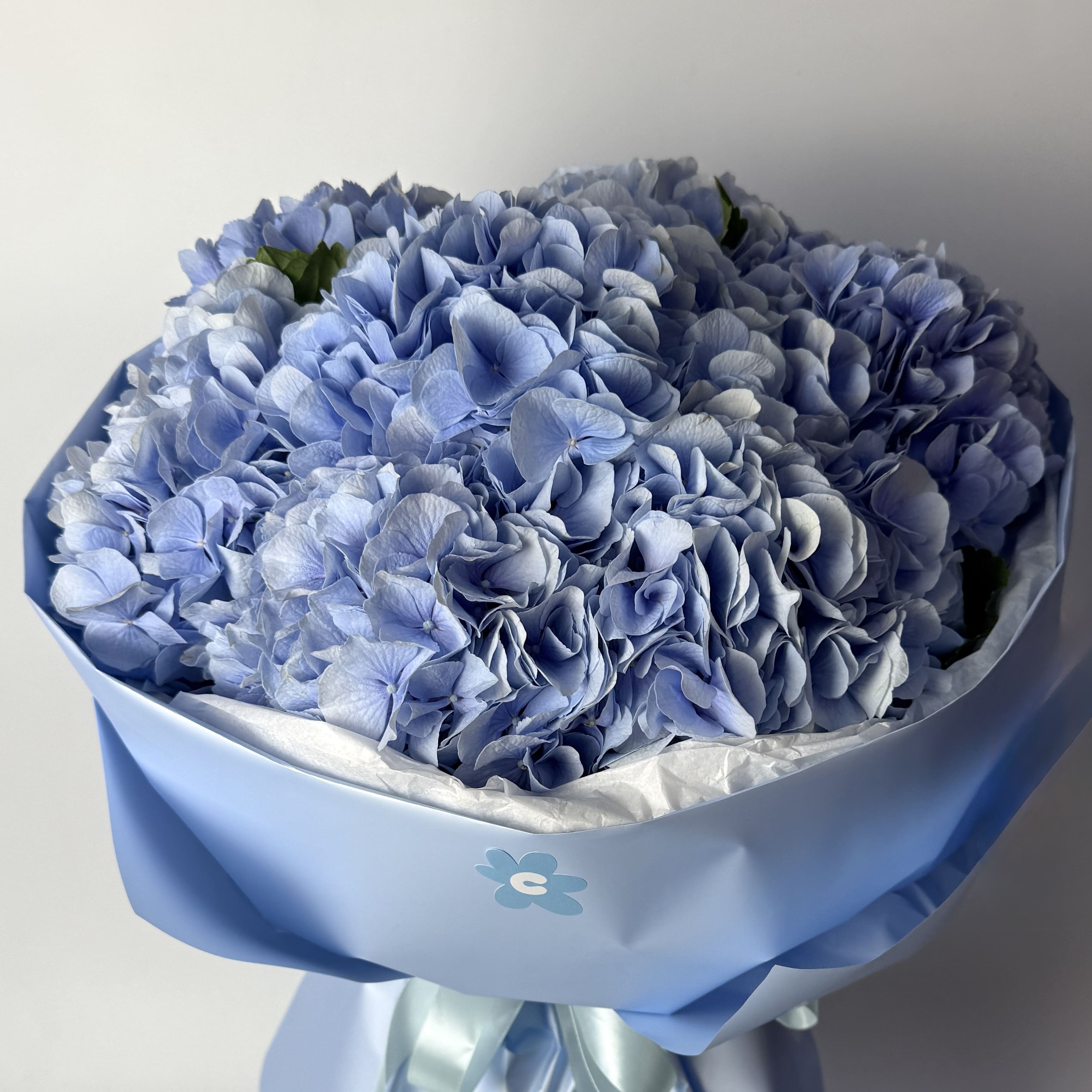 Букет мікс гортензій 7 шт: Гортензія (Мікс) - 7.